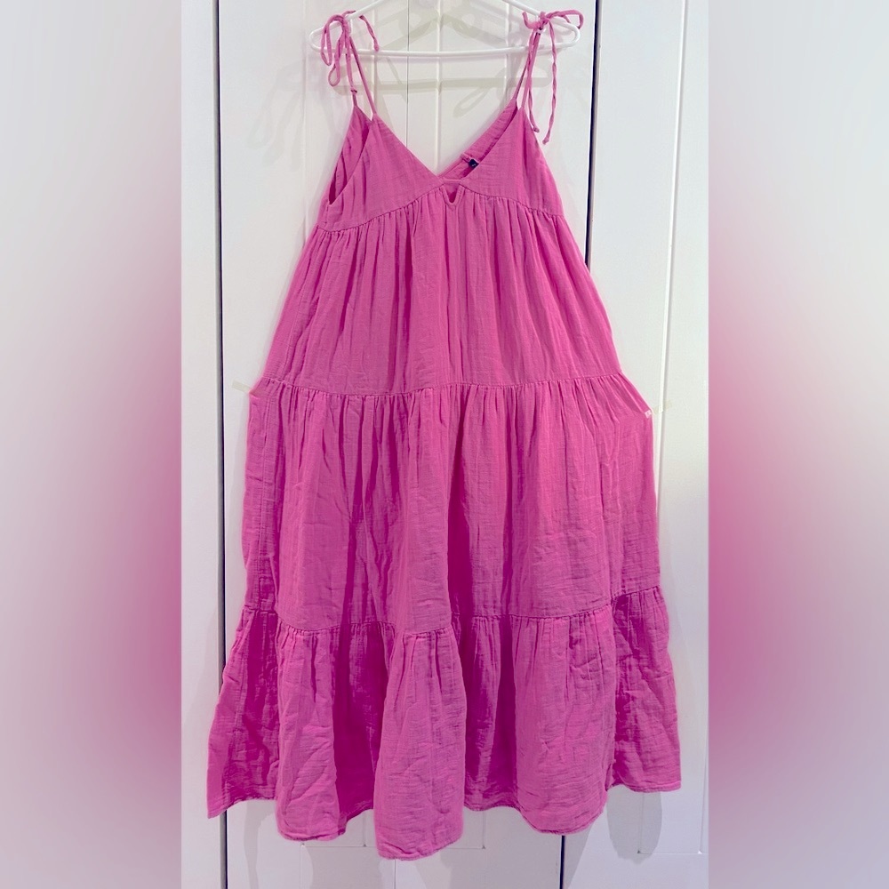 Zara double-gauze summer dress